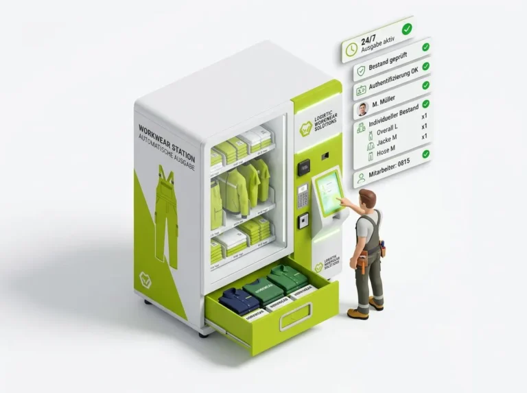 Ausgabesysteme für Wäschemanagement