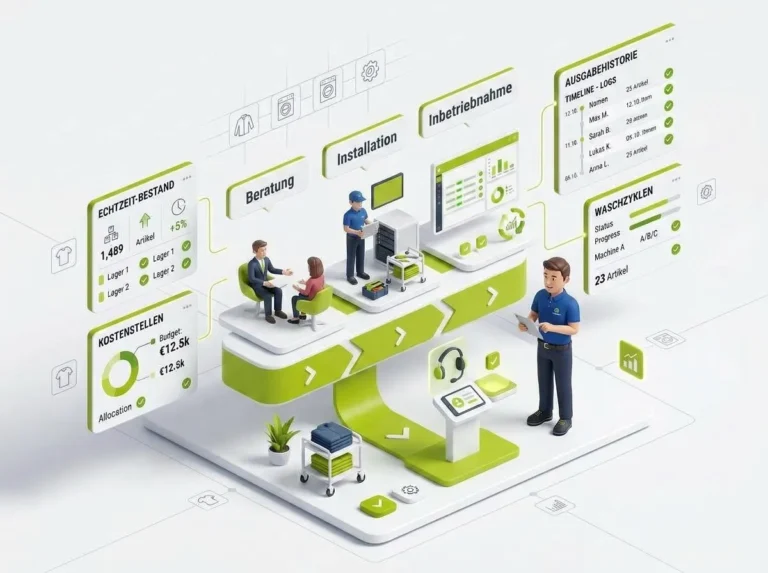 Beratung und persönlicher Ansprechpartner für Wäschemanagement